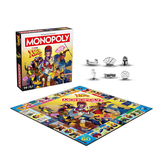 X-Men '97 Monopoly Board Game - Cờ Tỷ Phú Marvel X-Men - Winning Moves - Hình ảnh chi tiết 2