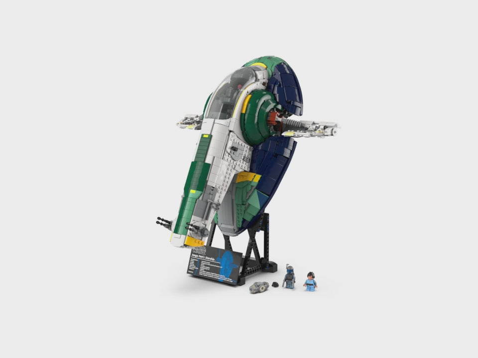 LEGO® Star Wars™ Jango Fett’s Firespray-Class Starship - Mô hình Tàu Vũ Trụ UCS Cao Cấp - LEGO 75409 LEGO - ảnh 7 - Lego