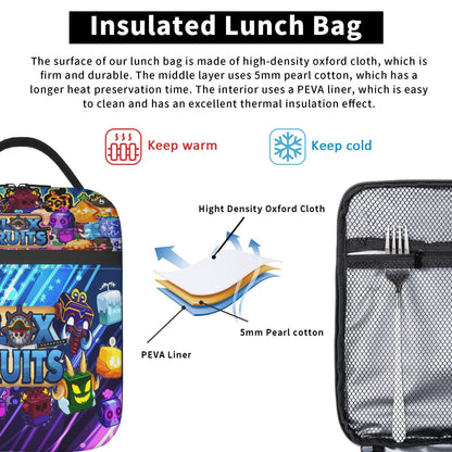 Blox Fruits Reusable Lunch Bag - Túi Đựng Cơm Giữ Nhiệt Cao Cấp - GHJOWpill - Hình ảnh bổ sung 5