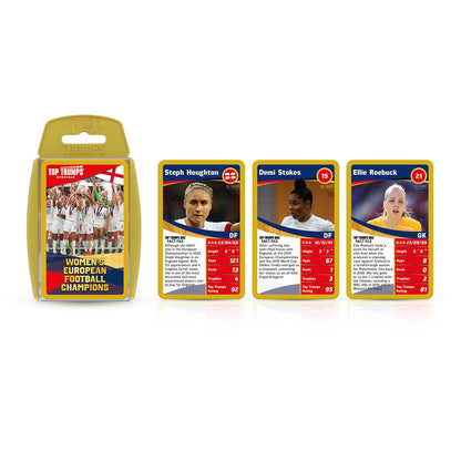 Women's European Football Champions Top Trumps Card Game - Thẻ bài Bóng đá Nữ Châu Âu - Winning Moves - Hình ảnh bổ sung 5