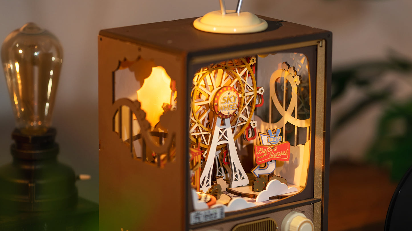 Rolife Sunset Carnival AMT01 - Mô hình hộp nhạc gỗ 3D lắp ráp - Rolife