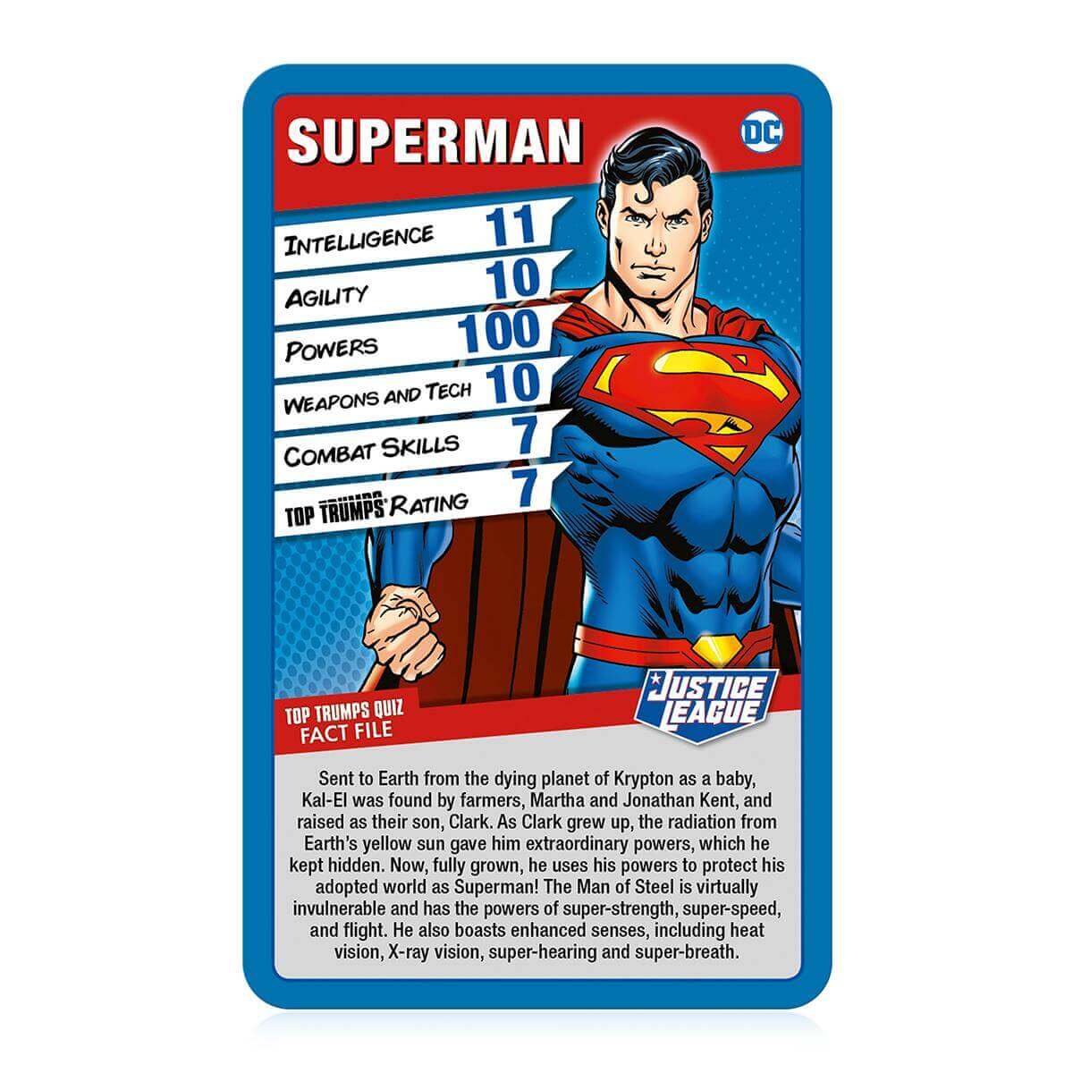 Justice League Top Trumps Card Game - Trò Chơi Thẻ Bài Chiến Thuật - Top Trumps - Hình ảnh chi tiết 2