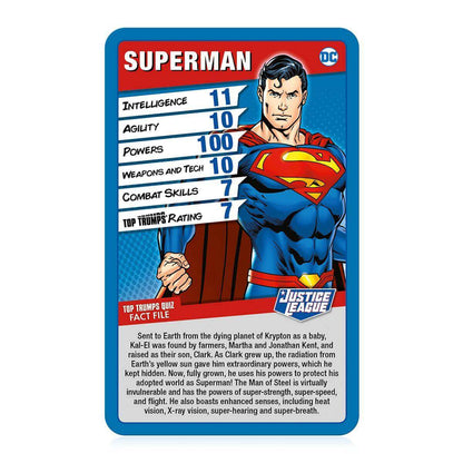 Justice League Top Trumps Card Game - Trò Chơi Thẻ Bài Chiến Thuật - Top Trumps - Hình ảnh chi tiết 2