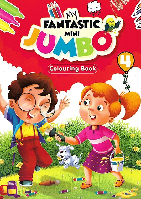My Fantastic Mini Jumbo: Colouring Book 4