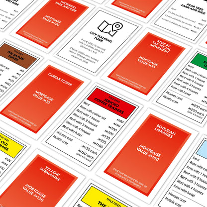 Oxford Monopoly Board Game - Trò Chơi Cờ Tỷ Phú Phiên Bản Oxford - Winning Moves - Hình ảnh bổ sung 4