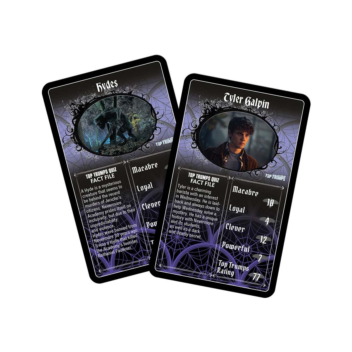 Wednesday Top Trumps Card Game - Trò chơi thẻ bài giải trí Netflix - Winning Moves - Hình ảnh chi tiết 2