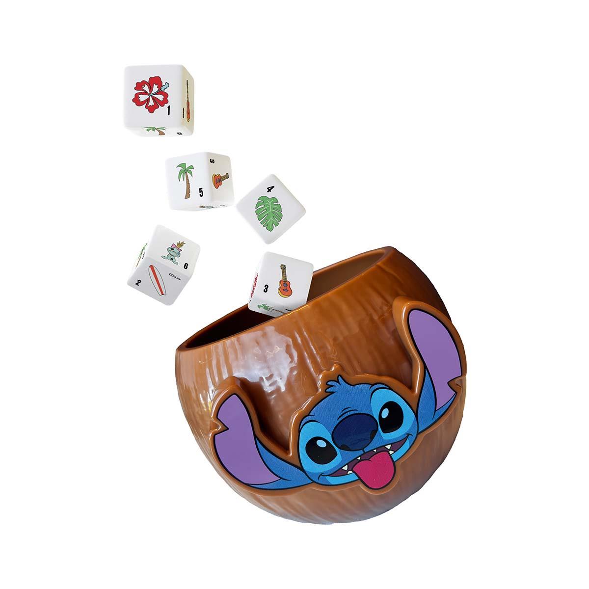 Lilo & Stitch Yahtzee - Trò chơi xúc xắc gia đình Disney - Winning Moves