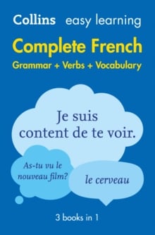 Easy Learning French Complete Grammar, Verbs and Vocabulary (3 Books in 1) (2nd edition)