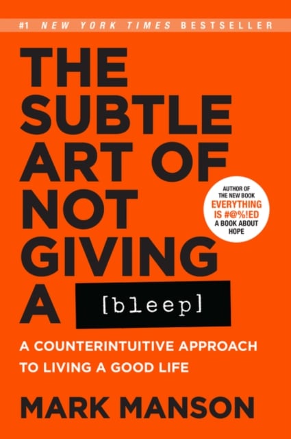 Subtle Art of Not Giving a Bleep (US Cover)