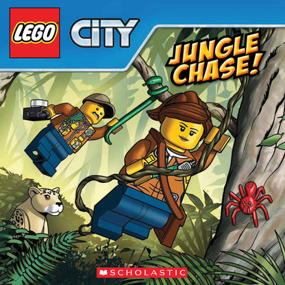 LEGO® City Jungle Chase 8X8 #15 - Sách Truyện Hoạt Hình Cho Trẻ Em LEGO City - Hình ảnh chi tiết 2