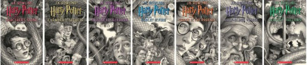 Bộ Sách Harry Potter 1-7 Special Edition Boxed Set