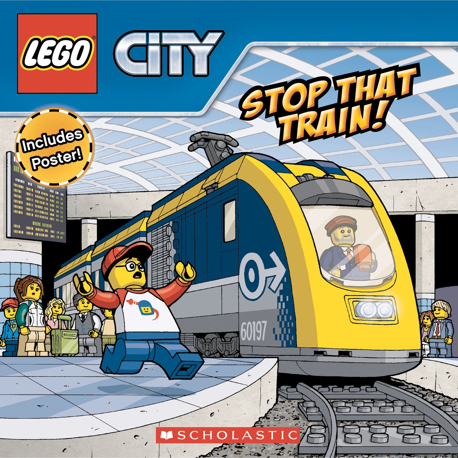 LEGO City 8X8 Stop That Train - Truyện Minh Họa Kèm Poster - LEGO City - Hình ảnh chi tiết 2
