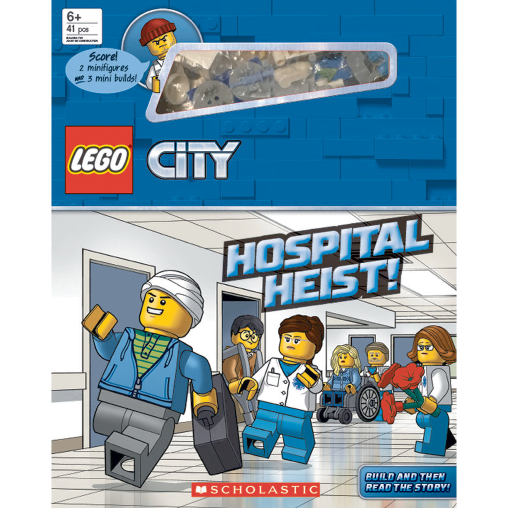LEGO® City Hospital Heist & Minifigure - Sách Truyện Lắp Ráp LEGO City - LEGO - Hình ảnh sản phẩm