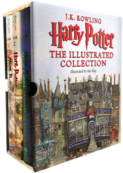 Bộ Sưu Tập Harry Potter Minh Họa Màu (Hộp 3 Quyển 1-3) - Jim Kay