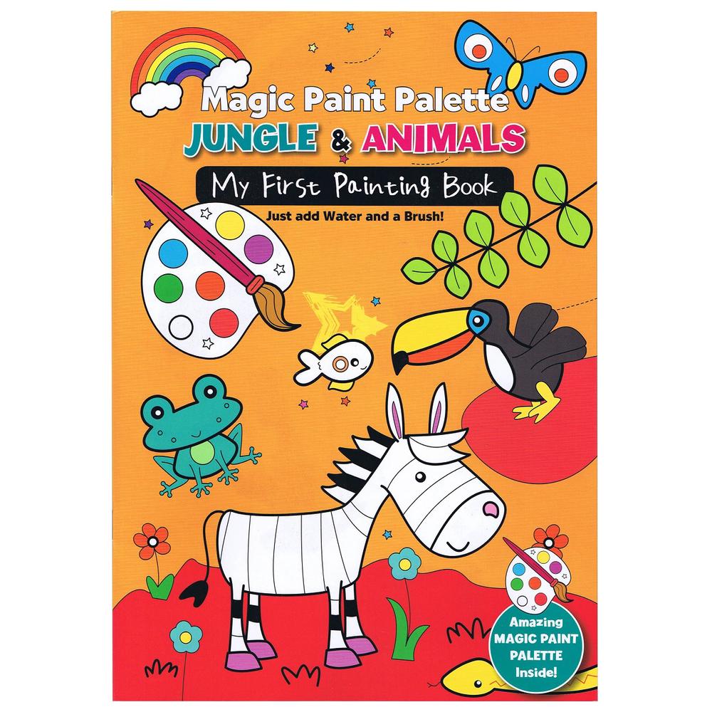 MY MAGIC PAINTING BOOK - JUNGLE