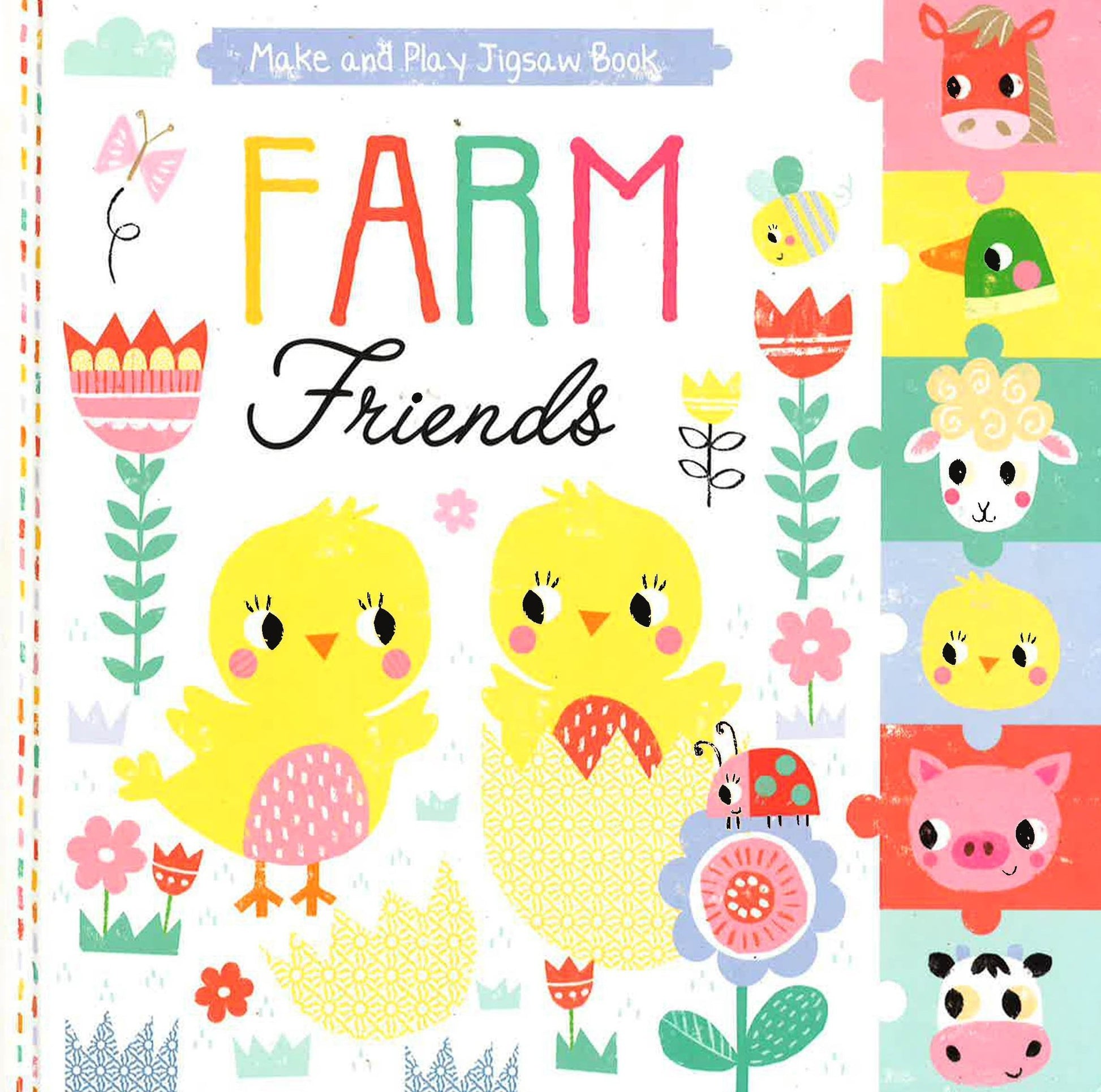 Make And Play Jigsaw Book: Farm Friends