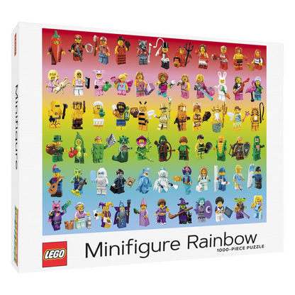 LEGO Minifigure Rainbow 1000-Piece Puzzle - Bộ Xếp Hình 1000 Mảnh - LEGO - Hình ảnh sản phẩm