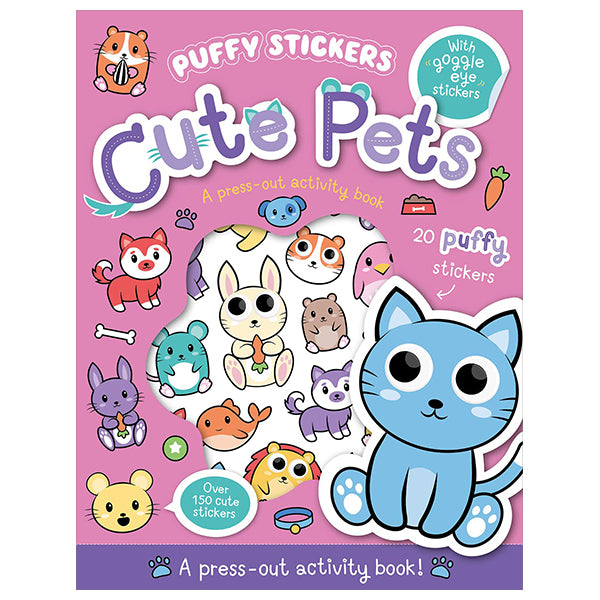 PUFFY STICKER CUTE PETS_IMAGINE 0123