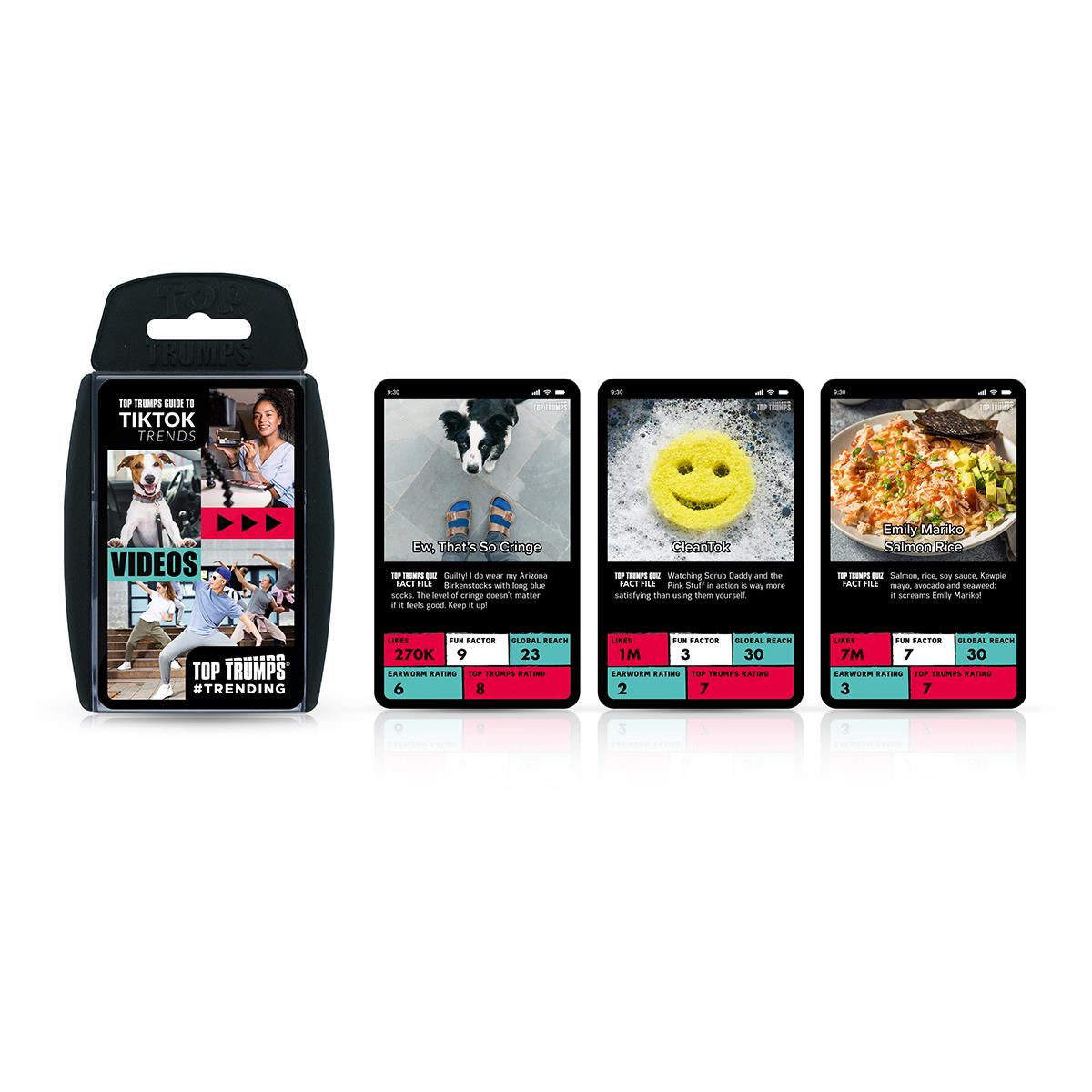 Top Trumps Gen Z - Guide to TikTok Trends Card Game - Trò Chơi Thẻ Bài Xu Hướng TikTok - Winning Moves - Hình ảnh bổ sung 5