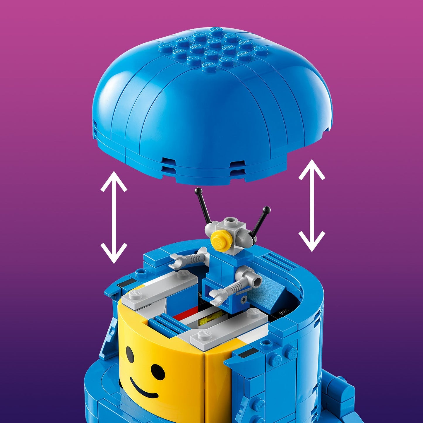 LEGO® Scaled-Up Blue Astronaut Minifigure