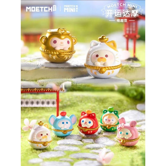 Lucky Daruma Bean Model - Mô hình Blind Box may mắn - OTHER ART TOYS 22MQD-003