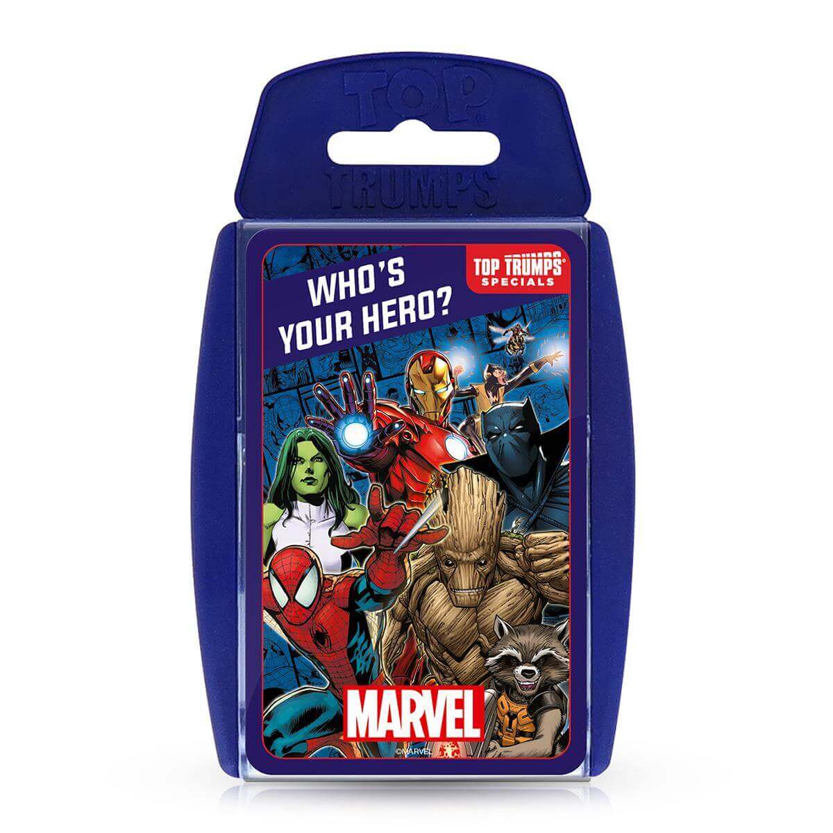 Marvel Universe Top Trumps Card Game - Trò Chơi Thẻ Bài Siêu Anh Hùng - Winning Moves - Hình ảnh sản phẩm