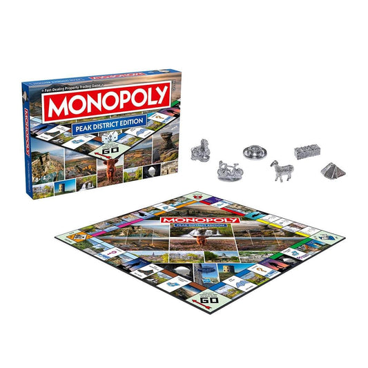Peak District Monopoly Board Game - Cờ Tỷ Phú Phiên Bản Vườn Quốc Gia - Winning Moves