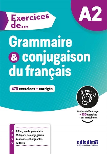 Exercices De Grammaire Et Conjugaison A2 - Livre