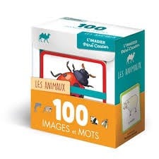 Les animaux - 100 images et mots - Thẻ học 100 từ tiếng Pháp chủ đề con vật