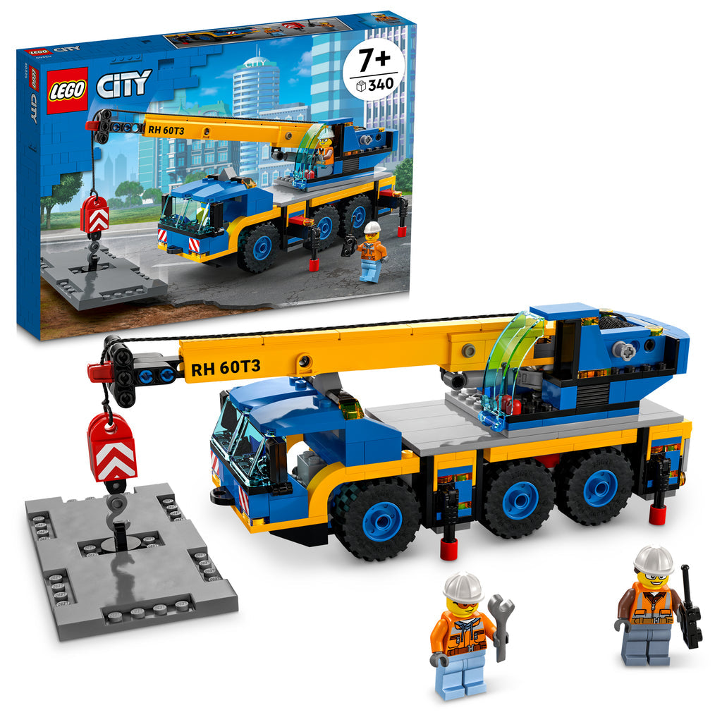 LEGO® City Mobile Crane - Xe Cần Cẩu Di Động - LEGO 60324 LEGO - ảnh 6 - Đồ chơi lắp ráp