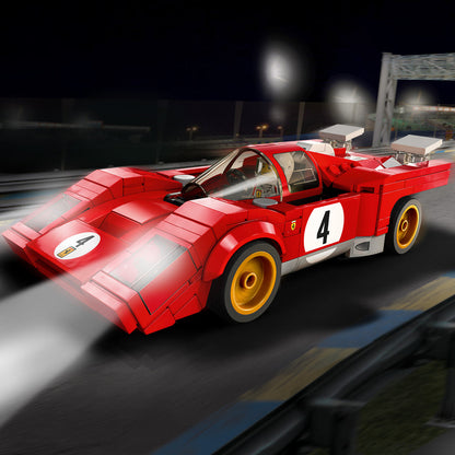 LEGO® Speed Champions 1970 Ferrari 512 M (76906) - Đồ chơi lắp ráp xe đua Ferrari cổ điển LEGO - ảnh 7 - Lego