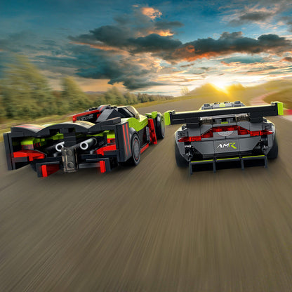 LEGO® Speed Champions Aston Martin Valkyrie AMR Pro and Aston Martin Vantage GT3 - Bộ đồ chơi lắp ráp siêu xe đua LEGO 76910 