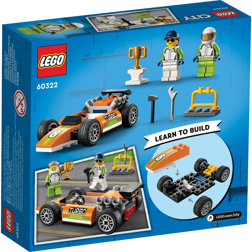 LEGO® City Race Car - Xe Đua Công Thức 1 Đồ Chơi Lắp Ráp LEGO City 60322 LEGO - ảnh 4 - Đồ chơi lắp ráp