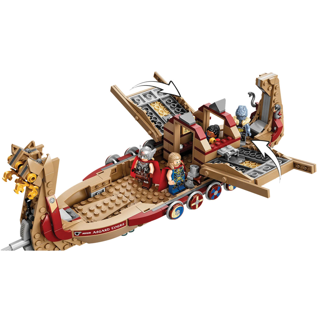 LEGO® Marvel The Goat Boat - Mô Hình Chiến Thuyền Viking Thor - LEGO 76208 - Hình ảnh bổ sung 8