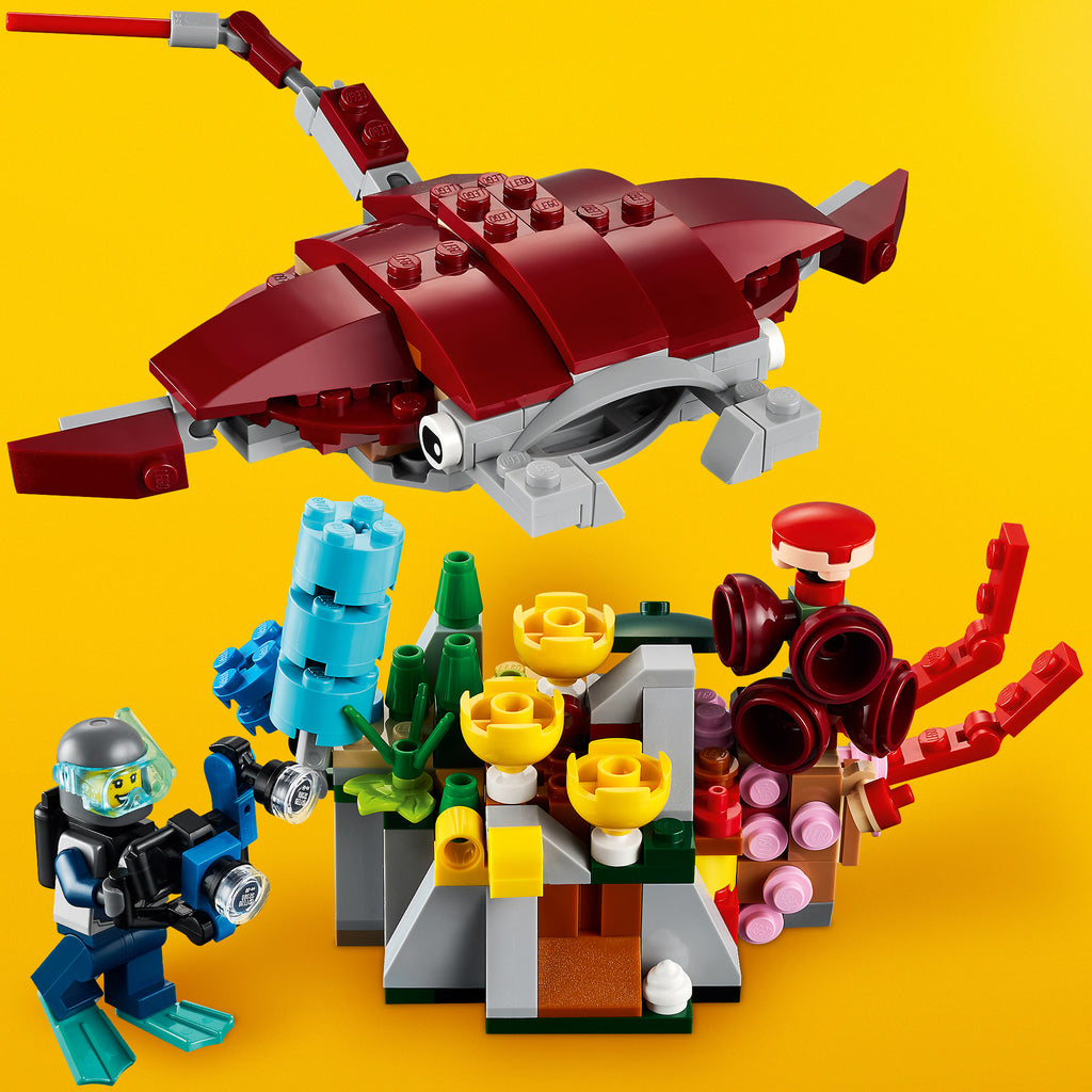 LEGO® Creator 3-in-1 Sunken Treasure Mission - Bộ Lắp Ráp Sứ Mệnh Kho Báu Dưới Biển - LEGO 31130 LEGO - ảnh 6 - LEGO Creator 