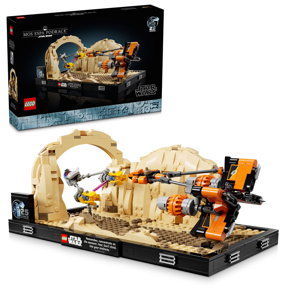 LEGO® Star Wars™ Mos Espa Podrace™ Diorama (75380) - Mô Hình Lắp Ráp Trưng Bày Chính Hãng LEGO LEGO - ảnh 2 - LEGO Sets