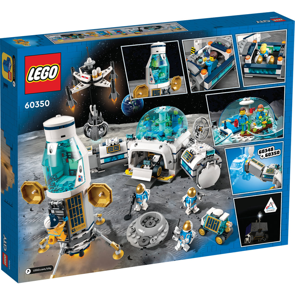 LEGO® City Lunar Research Base - Trạm Nghiên Cứu Mặt Trăng LEGO 60350 LEGO - ảnh 1 - Building Sets