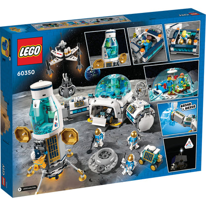 LEGO® City Lunar Research Base - Trạm Nghiên Cứu Mặt Trăng LEGO 60350 LEGO - ảnh 1 - Building Sets