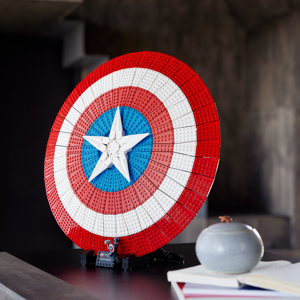 LEGO® Marvel Captain America’s Shield - Mô hình Khiên Captain America - LEGO 76262