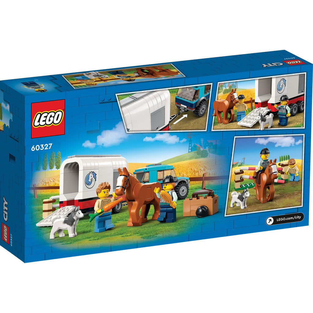 LEGO® City Horse Transporter - Đồ chơi lắp ráp Xe vận chuyển ngựa 60327 LEGO - ảnh 6 - Building Set