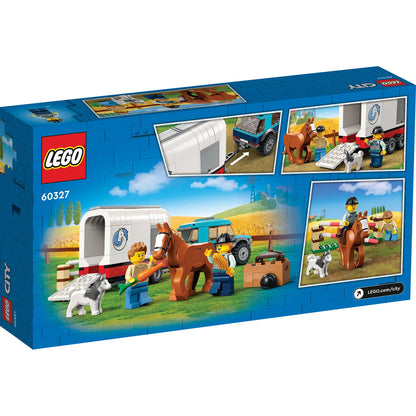 LEGO® City Horse Transporter - Đồ chơi lắp ráp Xe vận chuyển ngựa 60327 LEGO - ảnh 6 - Building Set