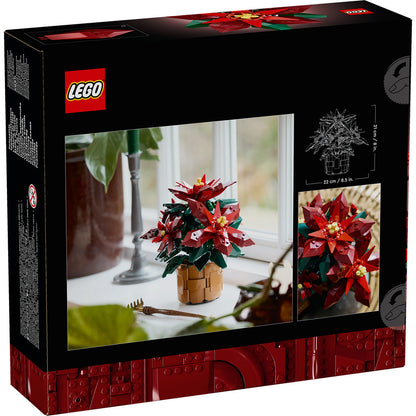 LEGO® ICONS™ Poinsettia - Mô Hình Hoa Trạng Nguyên LEGO 10370