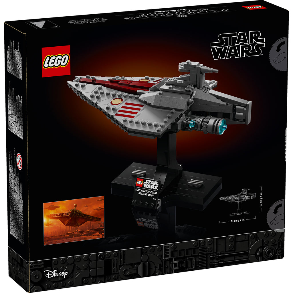 LEGO® Star Wars™ Acclamator-Class Assault Ship™ Mô Hình Lắp Ráp Tàu Chiến 75404 LEGO - ảnh 5 - LEGO Building Set