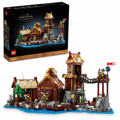 LEGO® Ideas Viking Village - Mô hình Làng Viking Chi Tiết - LEGO 21343