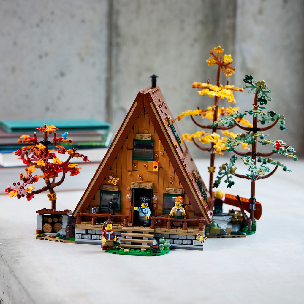 LEGO® Ideas A-Frame Cabin - Mô Hình Nhà Gỗ Chữ A - LEGO 21338 LEGO - ảnh 3 - LEGO Set