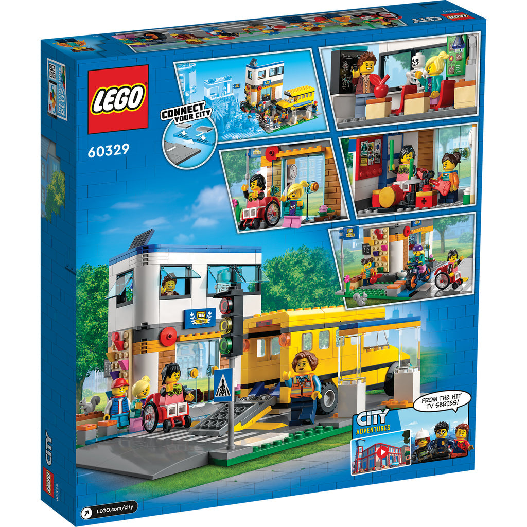 LEGO® City School Day - Bộ Đồ Chơi Lắp Ráp Trường Học 60329 - LEGO City LEGO - ảnh 6 - LEGO City