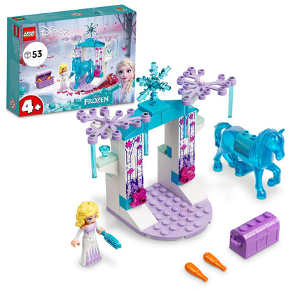 LEGO® Disney™ Elsa and the Nokk’s Ice Stable - Đồ chơi lắp ráp Chuồng Ngựa Băng của Elsa - LEGO 43209