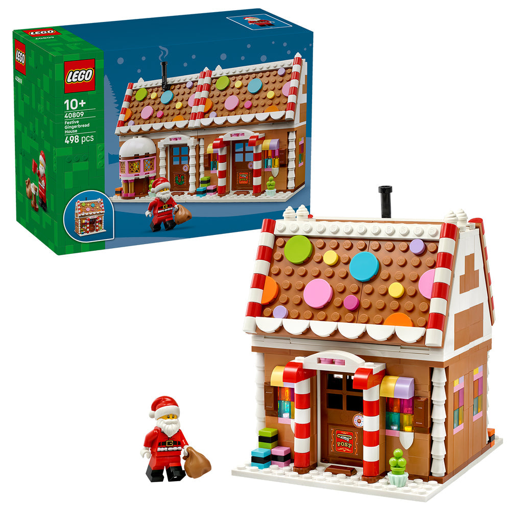 LEGO® Festive Gingerbread House - Ngôi Nhà Bánh Gừng Giáng Sinh - LEGO 40809 - Hình ảnh bổ sung 8
