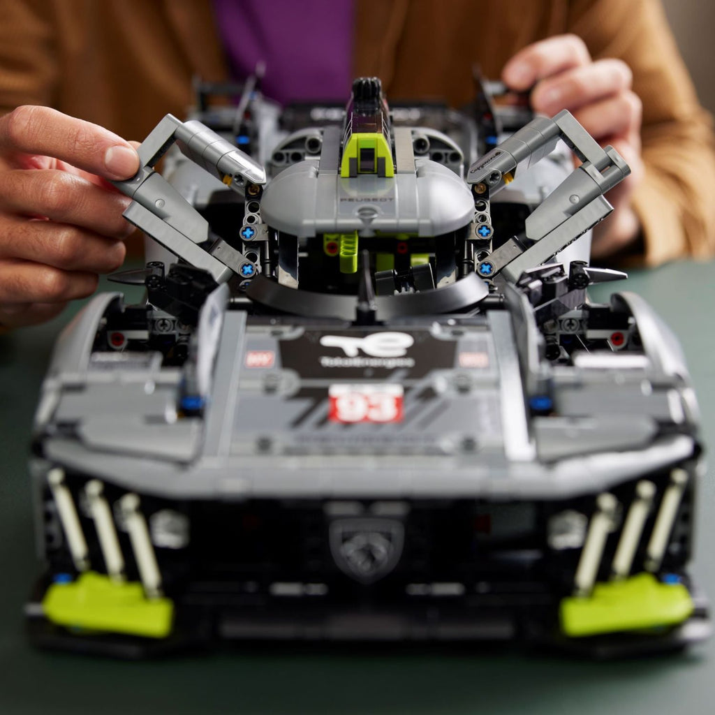 LEGO® Technic™ PEUGEOT 9X8 24H Le Mans Hybrid Hypercar - Mô hình Xe Đua Siêu Xe Hybrid LEGO 42156 LEGO - ảnh 1 - LEGO Technic