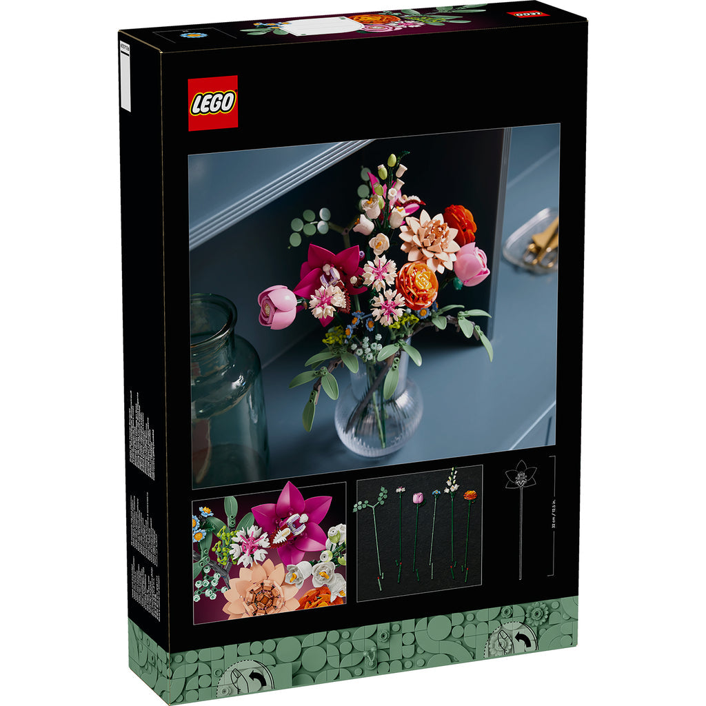 LEGO® Botanicals Pretty Pink Flower Bouquet - Bộ Lắp Ráp Bó Hoa Hồng Xinh Xắn (10342) - LEGO LEGO - ảnh 3 - Lego